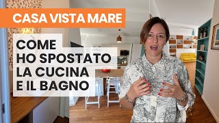 Come ho RISTRUTTURATO e SPOSTATO la CUCINA con il BAGNO [upl. by Notnef]