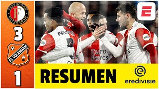 SANTIAGO GIMÉNEZ se vistió de MEGA CRACK y anotó en triunfazo de FEYENOORD a VOLENDAM  Eredivisie [upl. by Isbel892]