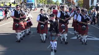 NZ 2018 Parade of Pipe Bands [upl. by Gib]