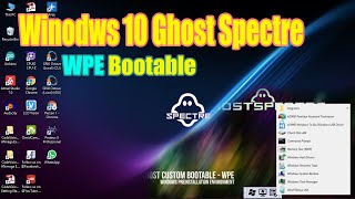 Cara Install Windows 10 Pro 21H1 dengan Ghost Spectre WPE Custom Bootable [upl. by Amsirac]