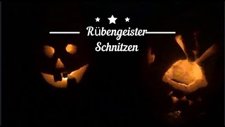 Rübengeister schnitzen mit Kindern 🥕und eine alten Brauch beleben👻 [upl. by Nettle]