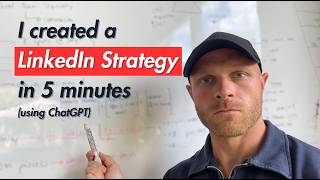 i created a linkedin content strategy in 5 minutes [upl. by Atteynot189]