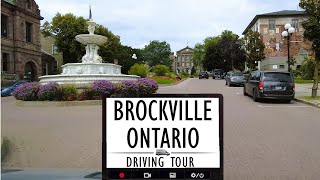 Brockville Ontario 4K Drive through Historic Beauty  Explore the Thousand Islands Gateway 🚗🍁 [upl. by Coughlin]