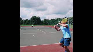 Backhand Slice Practice  Tennis Backhand  Top Tennis Training [upl. by Brookhouse]