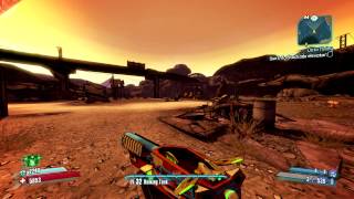 Borderlands 2 FibberThe Bee Damage Demonstration Level 32 [upl. by Buller]