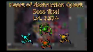 Tibia  World Devourer  Final de Heart of Destruction Quest [upl. by Milks]