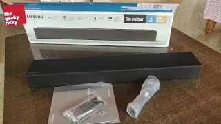 Samsung HWN300  Unboxing amp Live Sound Test [upl. by Eicyaj]