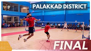 VIVEKSRIHARI VS SREEJITHRAJATPALAKKAD DISTRICT BADMINTON DOUBLES TOURNAMENT FINAL 2024 [upl. by Idonna86]