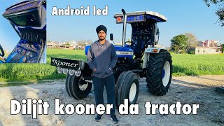 Modified Tractor  Kooner Tractor  Diljit Kooner  Modified New Holland Tractor  Modified Club [upl. by Sharos]