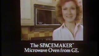 1979 GE Spacemaker Microwave quotStove Hoodquot TV Commercial [upl. by Jilly648]