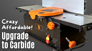 Benchtop Jointer Review amp Cutter Replacement [upl. by Brenden]