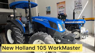 New Holland 105 workMaster 105 HP Full Detail Review New Model 2024 [upl. by Karlis]