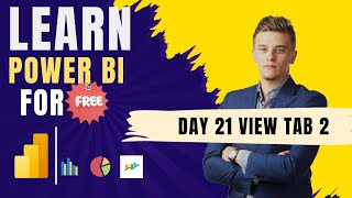 Learn Power Bi From Scratch  Part 21  View Tab Part 2  powerbi powerquery [upl. by Shaughn]