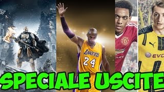 SPECIALE USCITE VIDEOGIOCHI  SETTEMBRE 2016 [upl. by Messere]