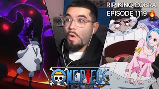 Imu Kills King Cobra  Vivi Gets Saved By Wapol  One Piece Episode 1119 Reaction 🔥 [upl. by Graehl503]