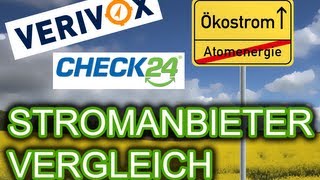 Strompreisvergleich auf Verivox  so findet man den günstigsten Stromanbieter [upl. by Sayer]