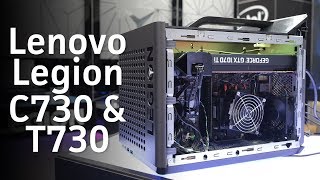 We found PCs at E3 Lenovo brought the Legion C730 amp T730 [upl. by Elrod]