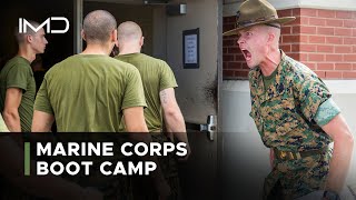 Inside US Marine Corps Boot Camp [upl. by Vihs]