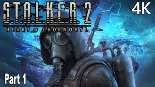 Stalker 2 Heart of Chornobyl Gameplay Walkthrough Part 1 No Commentary 4K Full Game [upl. by Leff]