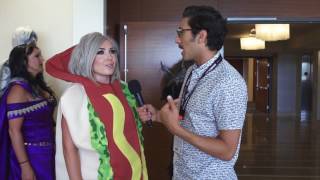 Jessica Nigri Uncut ComicCon 9 [upl. by Sumaes]