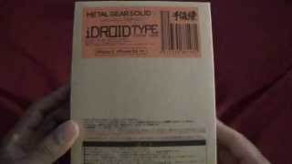 Metal Gear Solid 5 Ground Zeroes iDroid Case for iPhone 55S English UnboxingReview [upl. by Nnaaras]