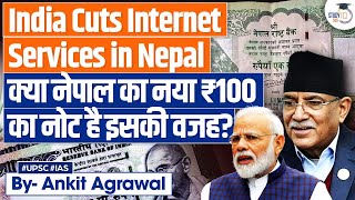 Nepal Faces Widespread Internet Outages  Controversy over New Nepali 100 Rupee Note  IR [upl. by Sheffy]