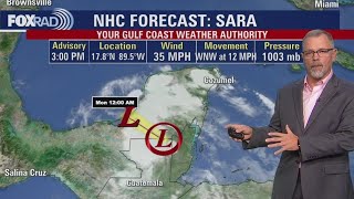 Tropical Storm Sara downgrades to Tropical Depression  Tropical Weather Forecast [upl. by Cheryl288]