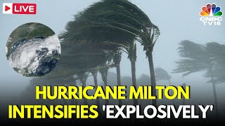 Hurricane Milton LIVE Tracker Dangerous Category 5 Storm Heads Toward Florida US News LIVE  N18G [upl. by Dorice]