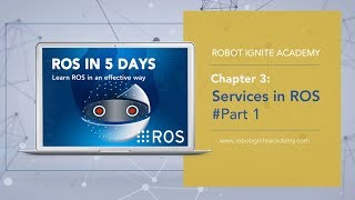 ROS Tutorials Chapter 31 ROS Services  programming Wam robotarm Python [upl. by Angelico620]