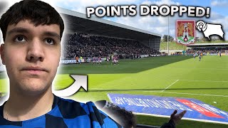 NORTHAMPTON TOWN 10 DERBY COUNTY vlog  DERBY DROP POINTS [upl. by Nirac]