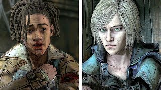 Saving Louis VS Saving Violet  THE WALKING DEAD Game Season 4 Episode 3 The Final Season [upl. by Yerocal528]