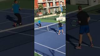 Rudolf Molleker vs Sparring Partner Tennis 🎾 Practice at The Academy [upl. by Llebiram]