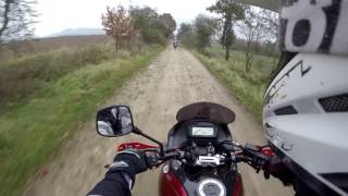 Suzuki XF 650 and DR 800 Big enduro fun  crash in mud [upl. by Farleigh924]