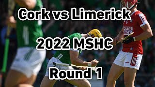 Cork vs Limerick 2022 Munster Hurling Championship Round Robin [upl. by Richie]