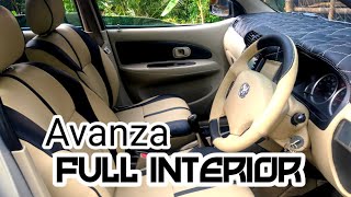 full interior TOYOTA AVANZA [upl. by Drus]