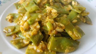 Receta Judías Verdes al Ajillo  Fácil y Rápida [upl. by Haldan]