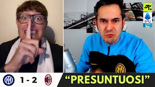 INTER MILAN 1 2  MILANISTI E JUVENTINI IN FESTA “SIETE FINITI…”  TIFOSIAMO [upl. by Netsruk]