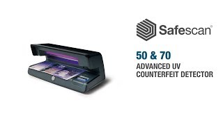 Safescan 50  70 UV Counterfeit Detector [upl. by Zilevi]