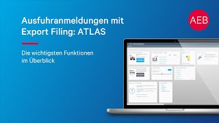 Zollsoftware für ATLAS Ausfuhr Ausfuhren beim Zoll automatisiert anmelden [upl. by Aziza480]