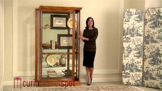 Pulaski Model 20544 Curio Cabinet [upl. by Woodward292]