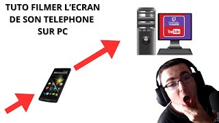 Tuto FR Comment afficher lécran du TÉLÉPHONE sur son PC [upl. by Analat]