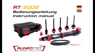 RUNPOTEC RT 2008 Bedienungsanleitung [upl. by Ierna]