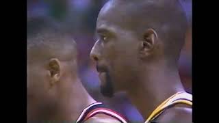 1994 NBA Playoffs First Round 1 Hawks vs 8 Heat Game 2 Full Game Brawl [upl. by Ahsimit]