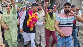 Adv Mohd Majid Malik file nomination papers as Independent Candidate from Bhaderwah Gana Kissan [upl. by Bui547]