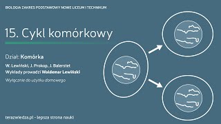 Lekcja 15 Cykl komórkowy [upl. by Ever]