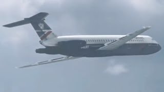 British airways flight 5390  landing animation [upl. by Nayrb676]