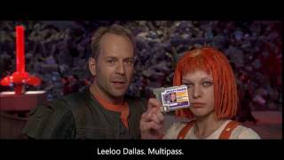 Fifth Element  Leeloo Dallas Multipass [upl. by Jarib269]