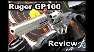 Ruger GP100 357 magnum shooting review [upl. by Airamana659]