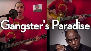 Gangsters Paradise  Coolio Hard Rock Cover Full band cover [upl. by Gun848]