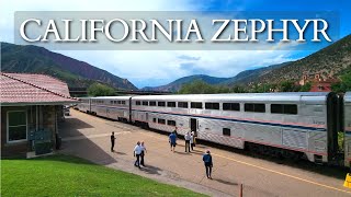 3 Days in First Class Roomette on Amtraks California Zephyr  San Francisco to Chicago [upl. by Nodarb]